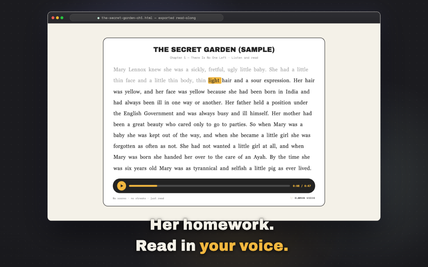 Download Elmren Voice for Mac preview
