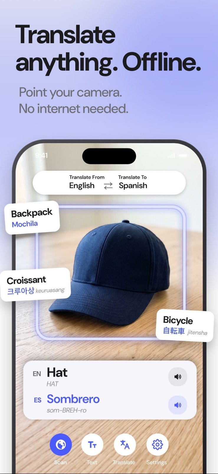 Photo & Image Translator That Works Offline | AI Translate preview