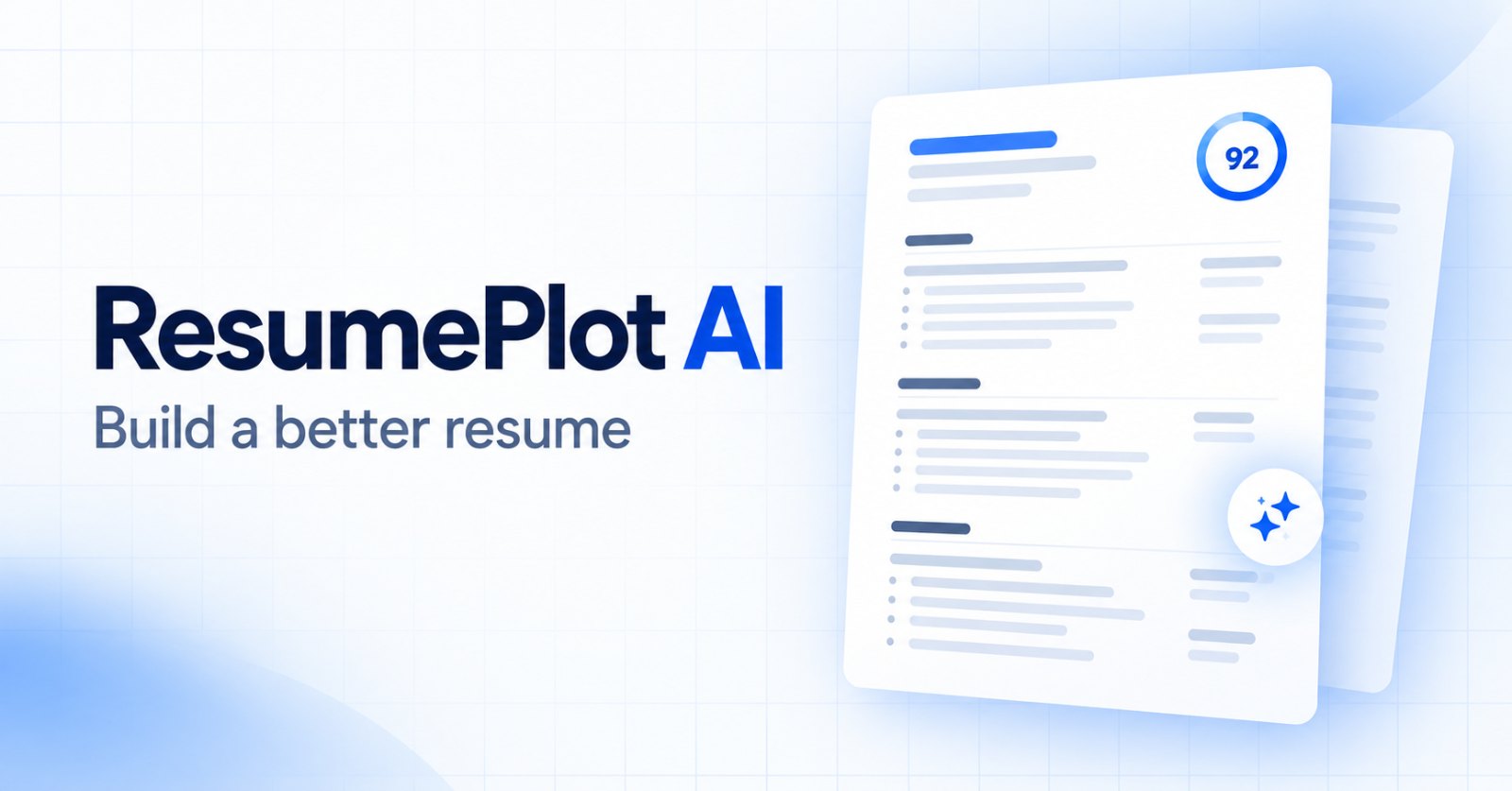 ResumePlot AI | ATS-friendly AI resume builder preview